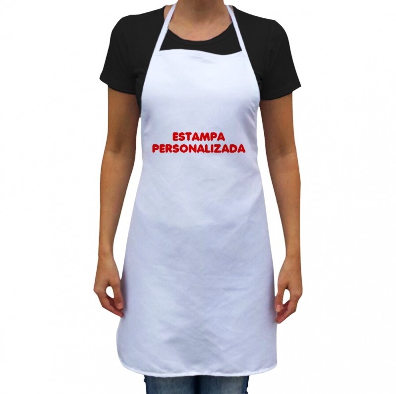 Aventais de Cozinha Personalizados Tocantins - Avental Masculino Personalizado