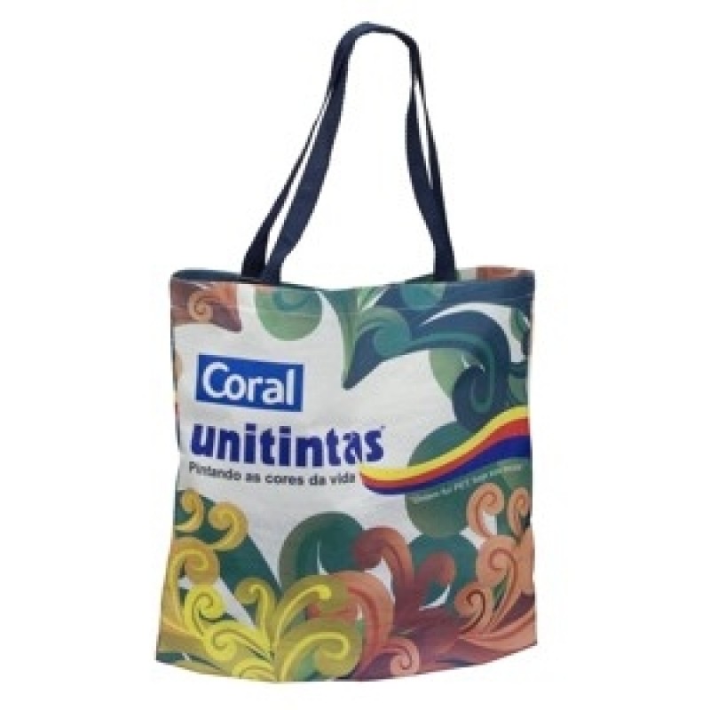 Bolsas Ecobags Tecido Santa Maria - Bolsa Ecobag Personalizada