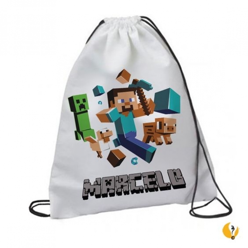 Orçamento de Sacolas de Tecido Personalizadas para Festa Infantil GUABIROTUBA - Sacolas de Tecido Personalizadas