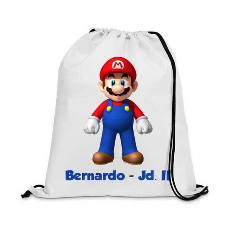 Sacola de Tnt Personalizada para Aniversário Camaquã - Sacolas de Tnt Personalizadas para Sapatos