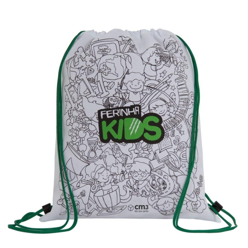 Sacola Ecobag Personalizada Infantil Preço Cocais - Sacola Ecobag para Personalizar