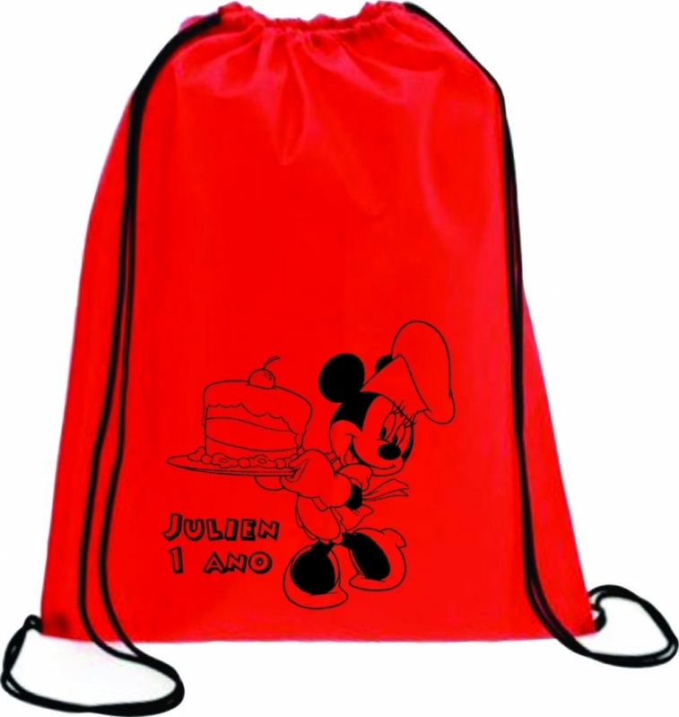 Sacola Ecobag Personalizada Infantil Cambará do Sul - Sacola Ecobag Atacado