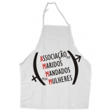 atacado de avental cozinha personalizado São José do Rio Preto