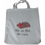 comprar sacolas algodão crú 30x40 Contagem