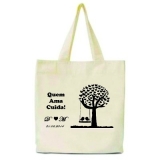 ecobag em algodão crú para comprar Petrópolis