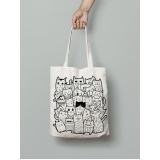 ecobags algodão crú personalizadas Juquitiba