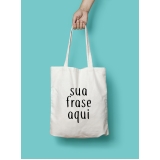 ecobags de algodão Paraná
